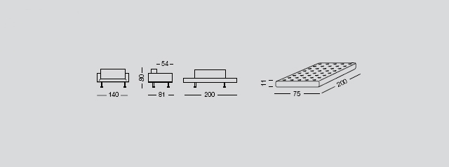 Sofa and sofa bed sizes