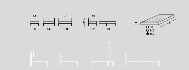 Sofa and sofa bed sizes